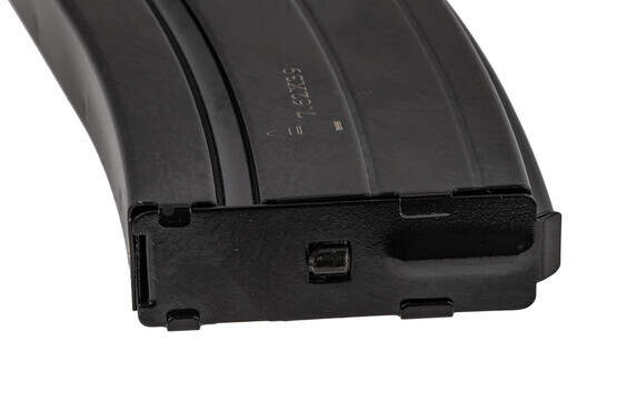 The E-Lander 7.62x39 AR 17 round magazine features a removable floor plate